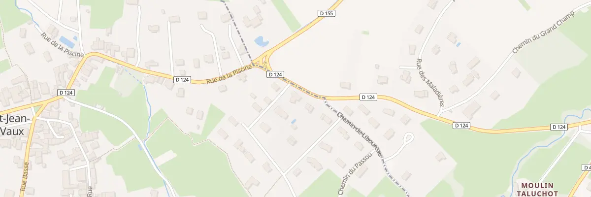Plan du 1 Che des Prés Marcilly à Saint-Jean-de-Vaux