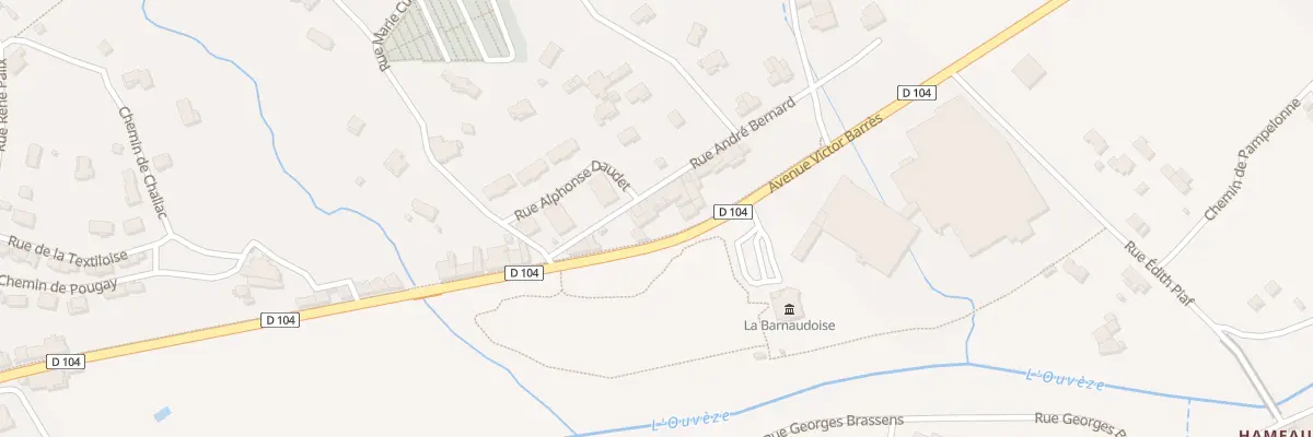Plan du 165 Rue André Bernard à Saint-Julien-en-Saint-Alban