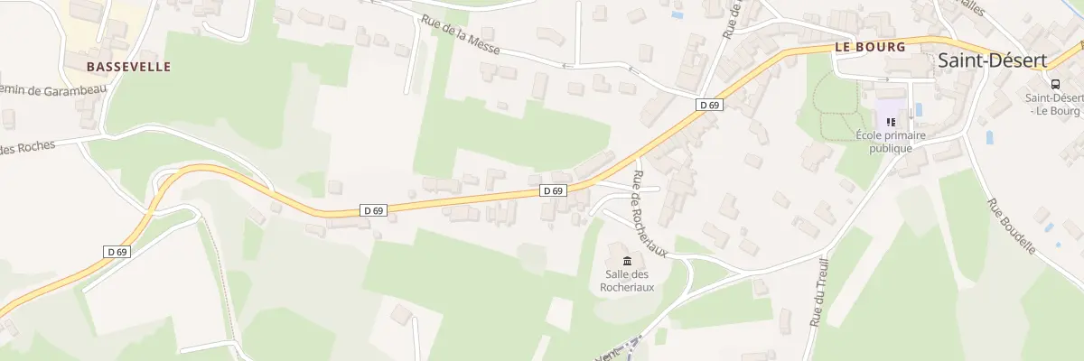 Plan du 76 Av de Bourgogne à Saint-Désert