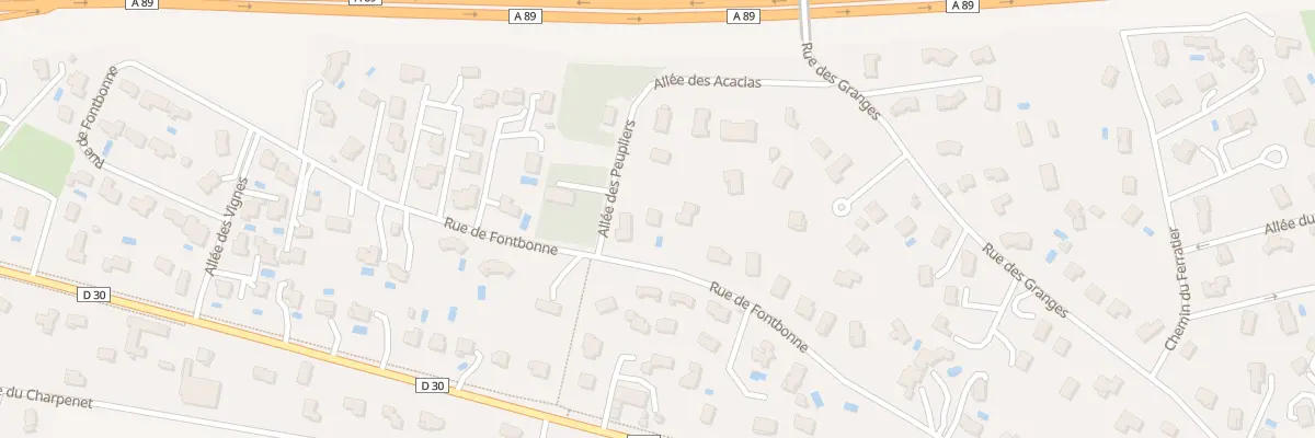 Plan du 26 Rue de Fontbonne à La Tour-de-Salvagny
