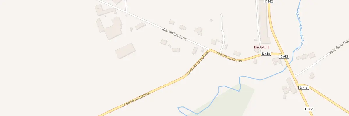 Plan du 3 Rue de la Come à Savigny-sur-Aisne