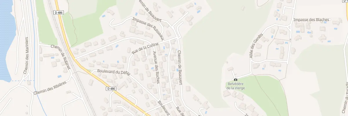 Plan du 26 Rue des Romarins à Donzère