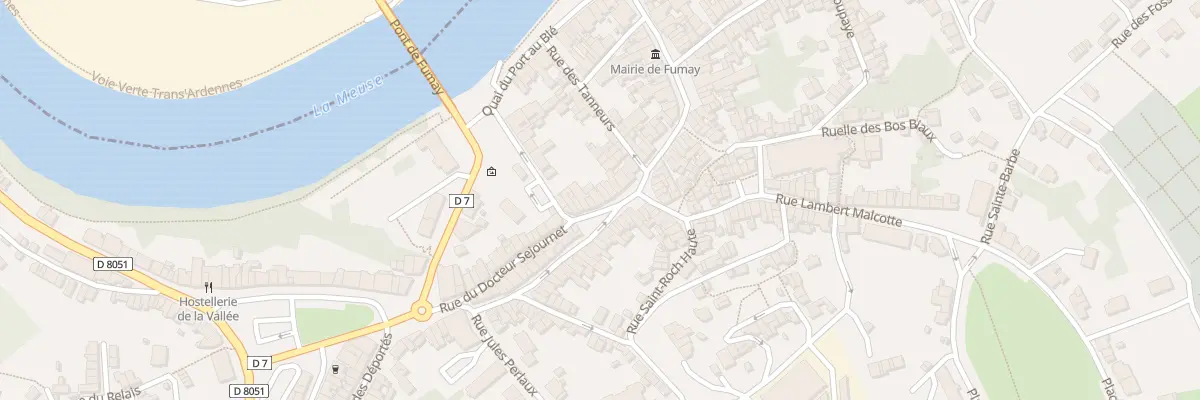 Plan du 34 Rue du Général de Gaulle à Fumay