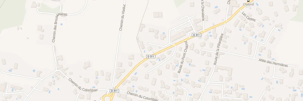 Plan du 41E Rte du Pont Chabrol à Brindas