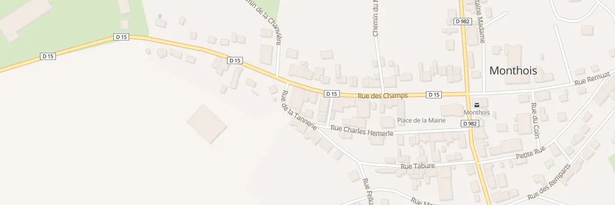 Plan du 5 Rue des Champs à Monthois