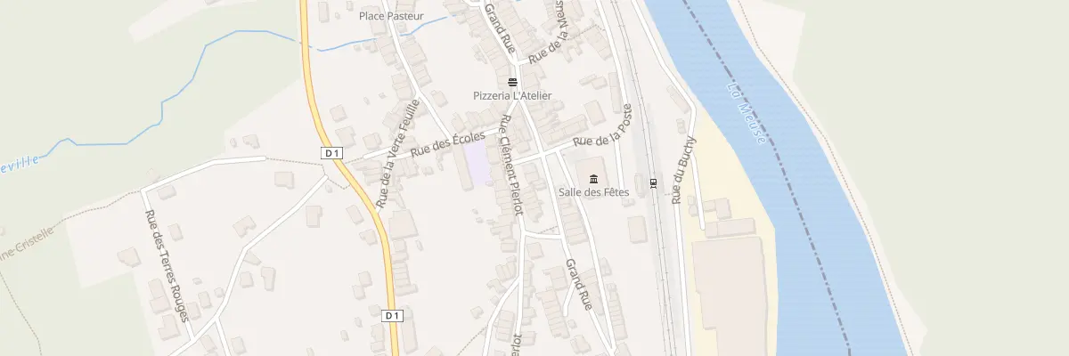 Plan du 563 Gd Rue à Deville