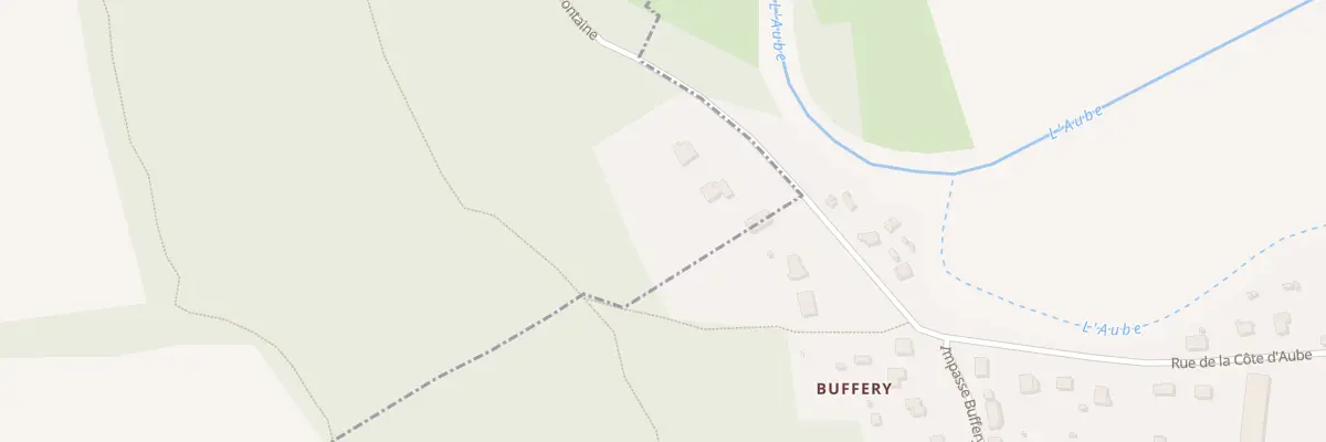 Plan du 9026 Che de Fontaine à Bar-sur-Aube