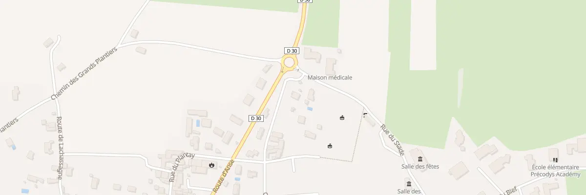 Plan du 516 Che des Ecoliers à Lucenay
