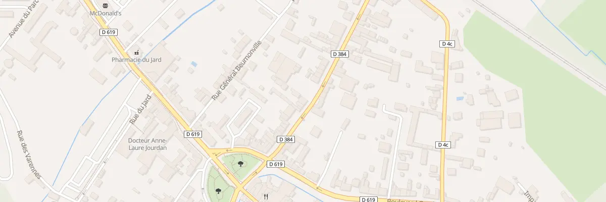 Plan du 19 Rue General de Gaulle à Bar-sur-Aube