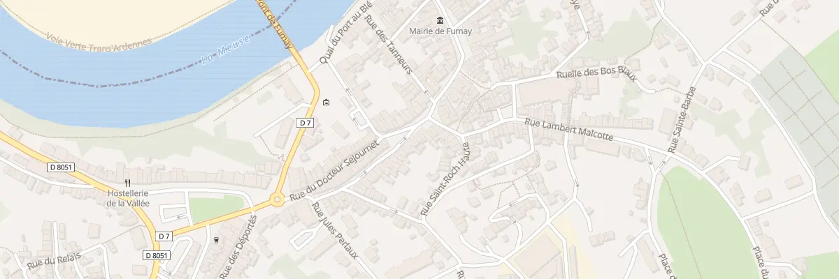 Plan du 29 Rue du Général de Gaulle à Fumay