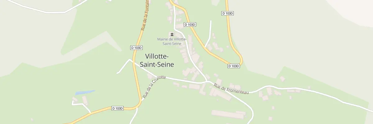 Plan du 8 Rue de l’Eglise à Villotte-Saint-Seine