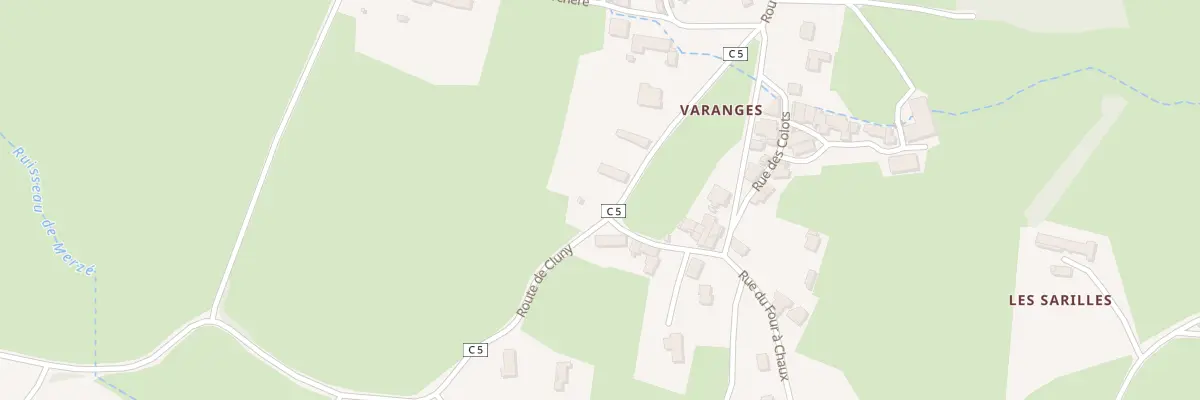 Plan du 198 Rte de Cluny à Cortambert