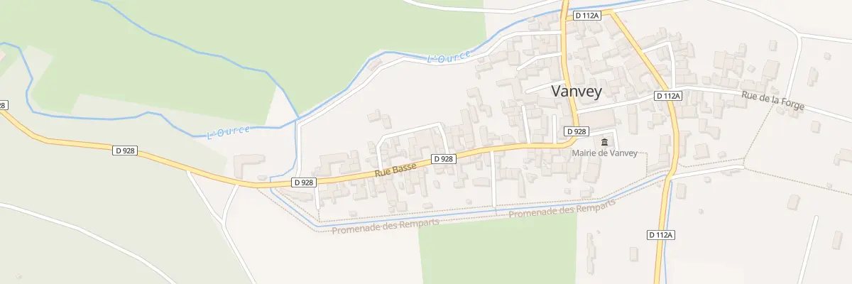 Plan du 9018 Rue Basse à Vanvey
