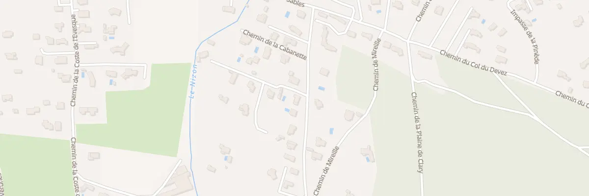 Plan du 164 Che de la Cabanette à Saint-Laurent-des-Arbres