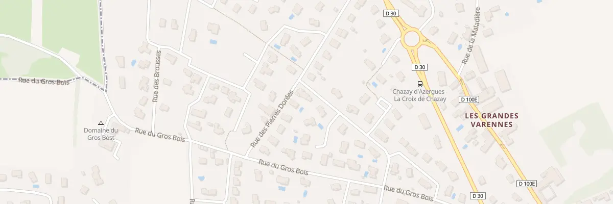 Plan du 41 Rue Lamartine à Chazay-d’Azergues