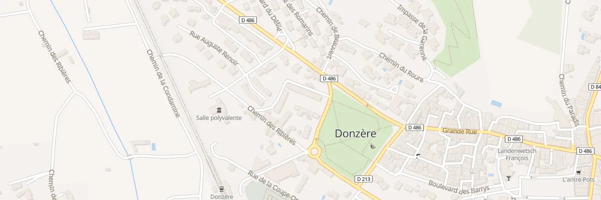 Plan du 9004 Res du Parc à Donzère