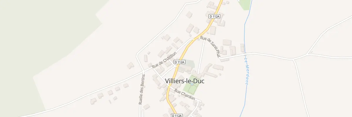 Plan du 3 Rue de l’Eglise à Villiers-le-Duc