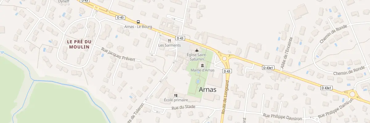 Plan du 24 Imp du Prieure à Arnas