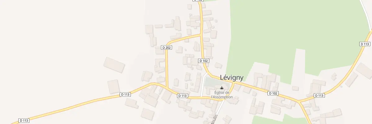 Plan du 4 Rue de la Fontaine à Lévigny