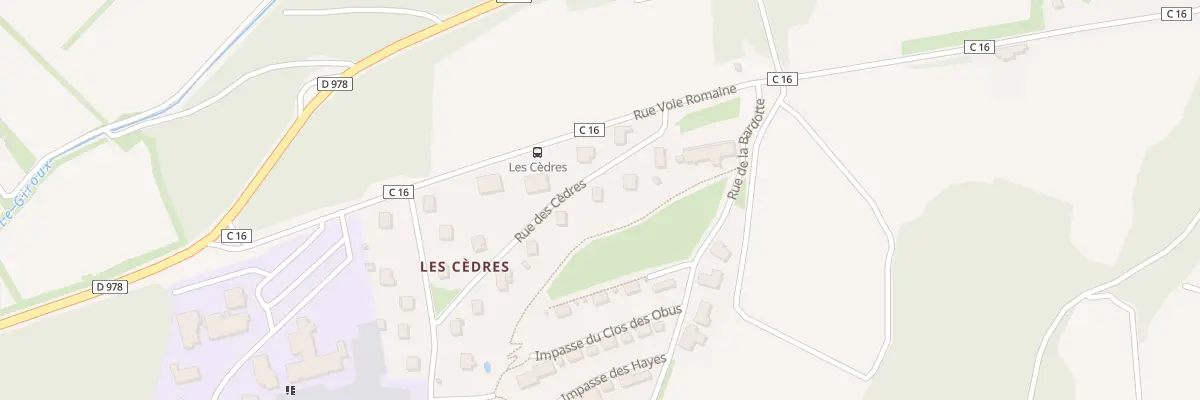 Plan du 7 Rue des Cèdres à Mercurey