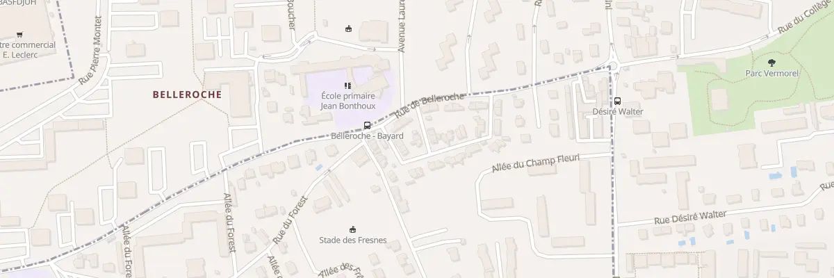 Plan du 30 Rue Verdelet à Limas