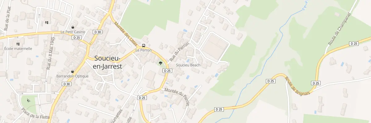 Plan du 8 Rue du Perron à Soucieu-en-Jarrest