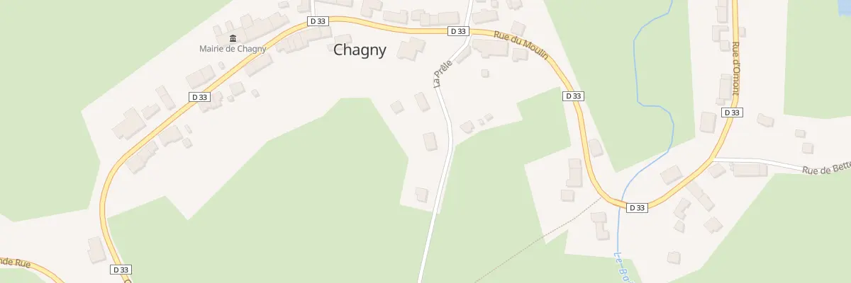 Plan du 5117 La Prele à Chagny