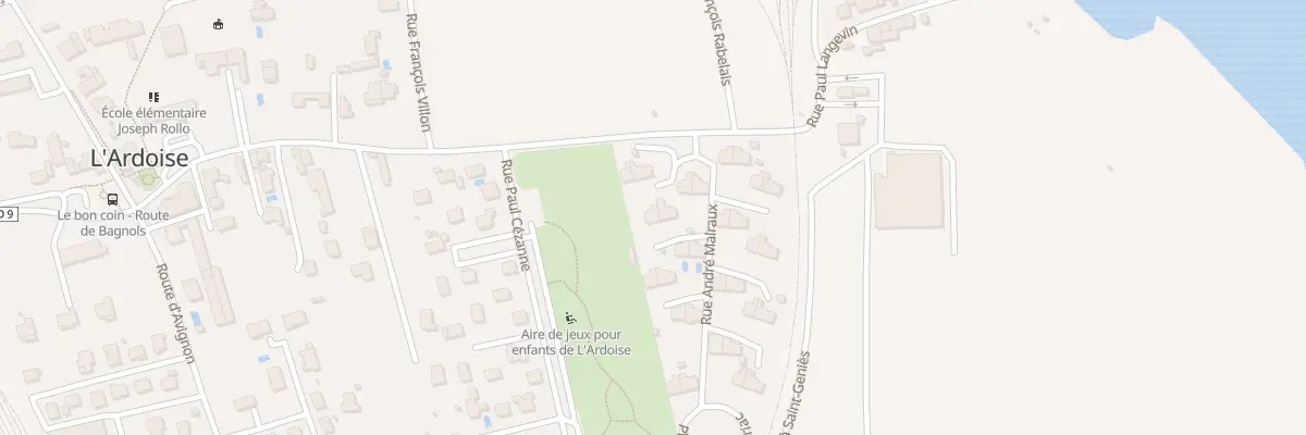Plan du 54 Rue André Malraux à Laudun-l’Ardoise