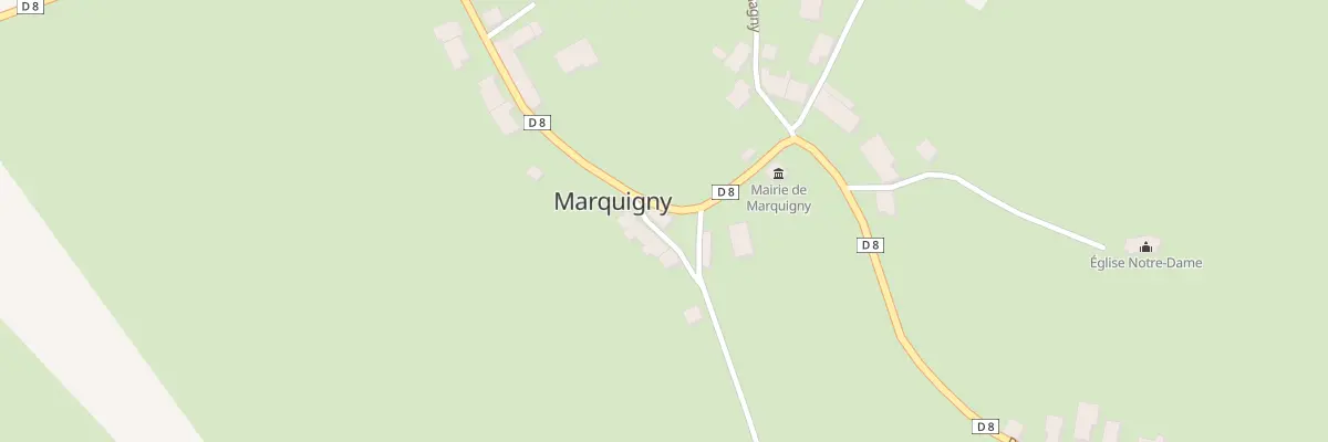 Plan du 5006 Rue de la Sabotterie à Marquigny