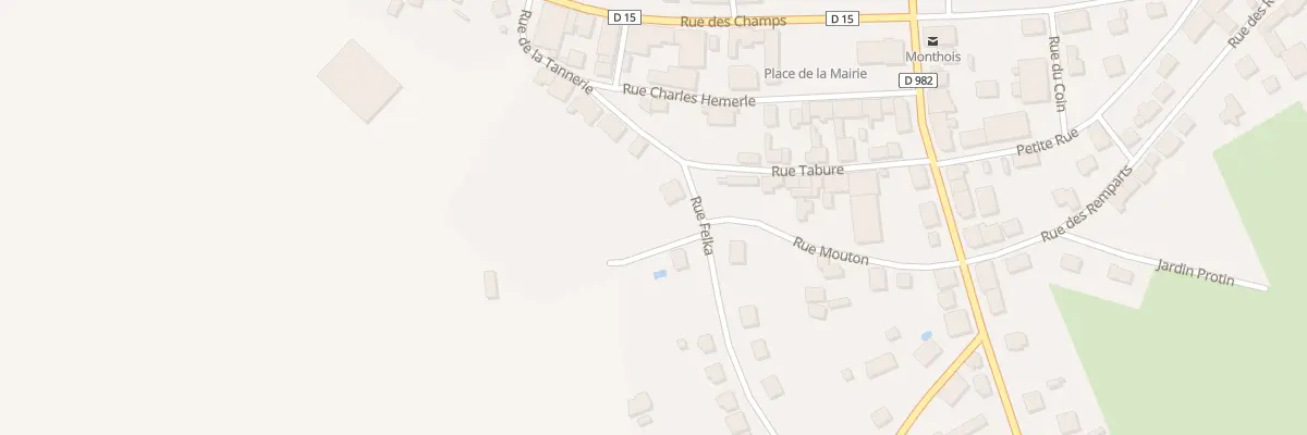 Plan du 2 Rue Felka à Monthois