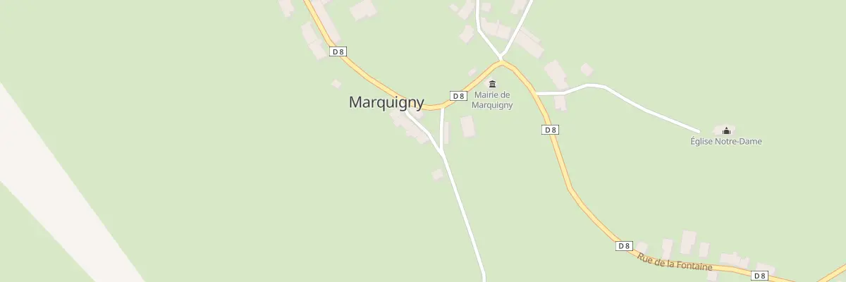 Plan du 6 Rue de Lametz à Marquigny
