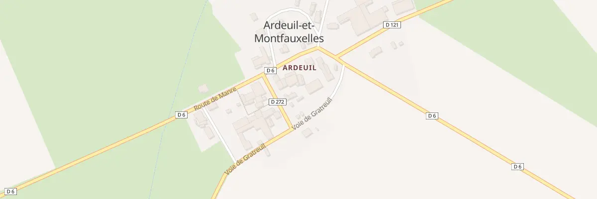 Plan du 3 Rue des Forgerons à Ardeuil-et-Montfauxelles