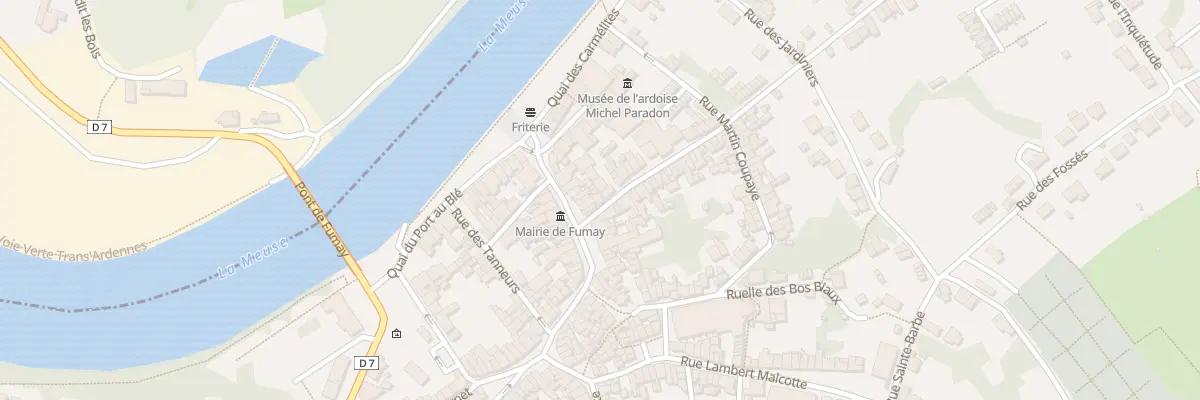 Plan du 13 Rue des Fusillés à Fumay