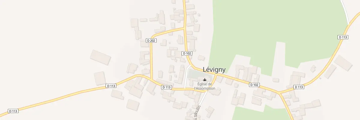 Plan du 2 Rue de la Fontaine à Lévigny