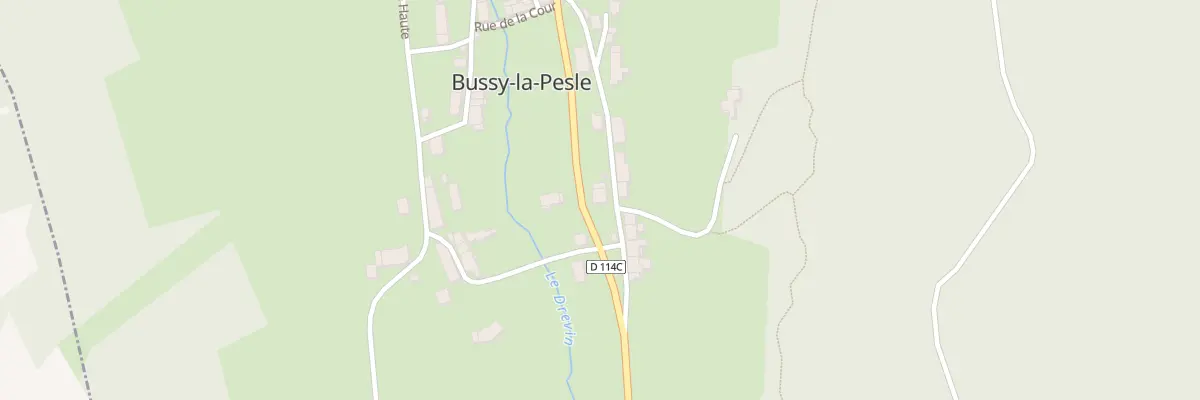 Plan du 12 Rue de l’Allemagne à Bussy-la-Pesle