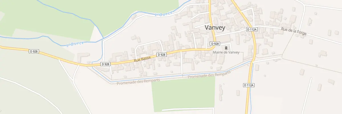 Plan du 9031 Rue Basse à Vanvey
