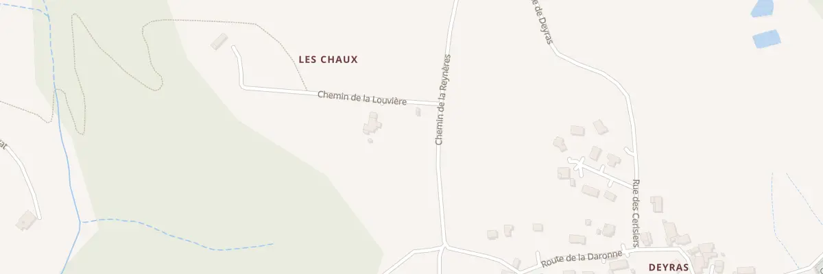 Plan du 35 Che de la Louviere à Saint-Victor