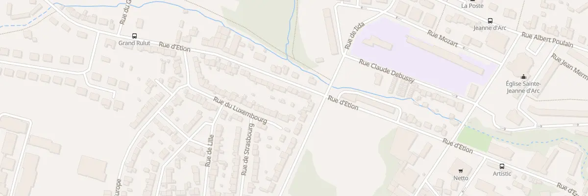 Plan du 85 Rue d’Etion à Charleville-Mézières