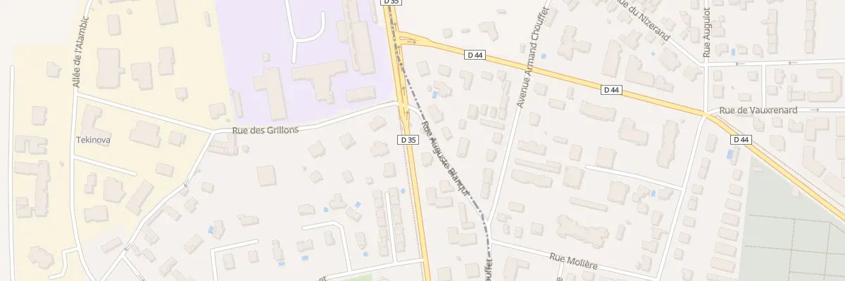 Plan du 57 Rue Auguste Blanqui à Gleizé