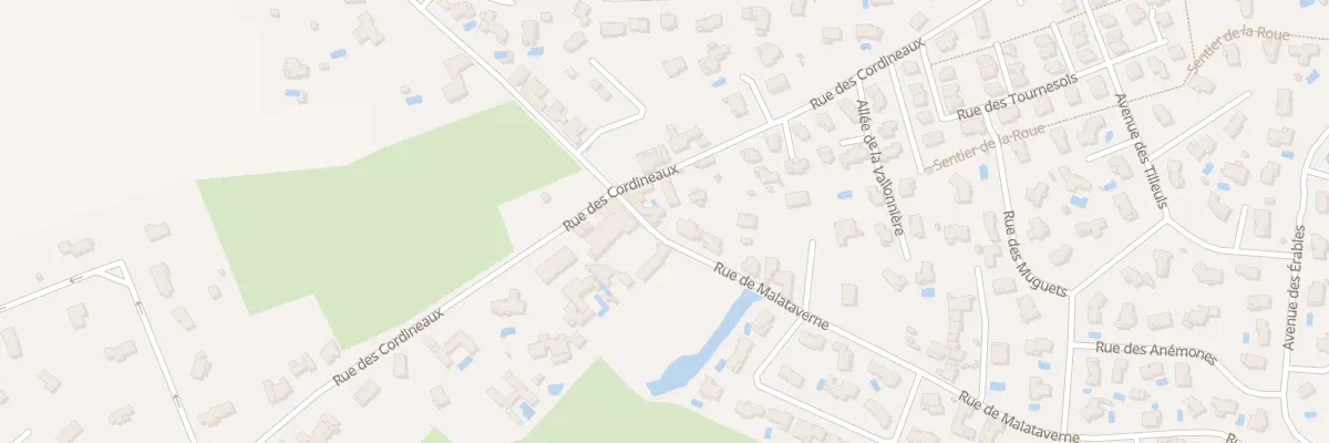 Plan du 395 Rue de Malataverne à Dommartin