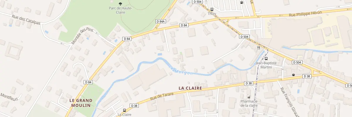 Plan du 4 Imp du Morgon à Gleizé