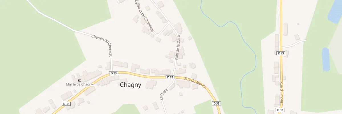 Plan du 5075 Rue de l’Eglise à Chagny