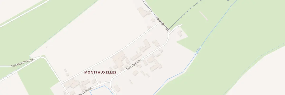 Plan du 17 Rue de l’Alin à Ardeuil-et-Montfauxelles