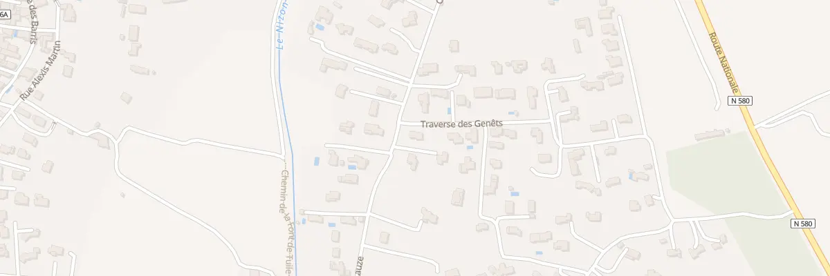 Plan du 20 Tra des Genêts à Saint-Laurent-des-Arbres