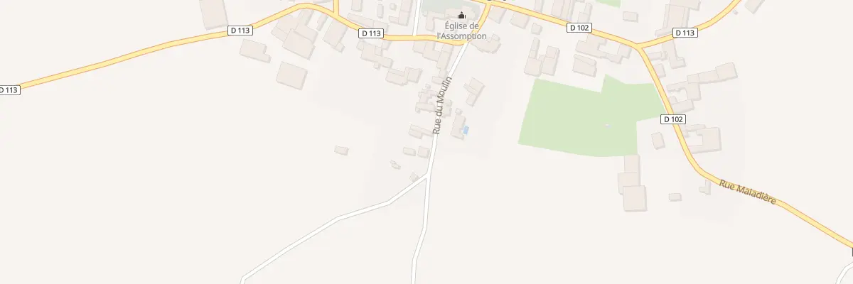 Plan du 11 Rue du Moulin à Lévigny