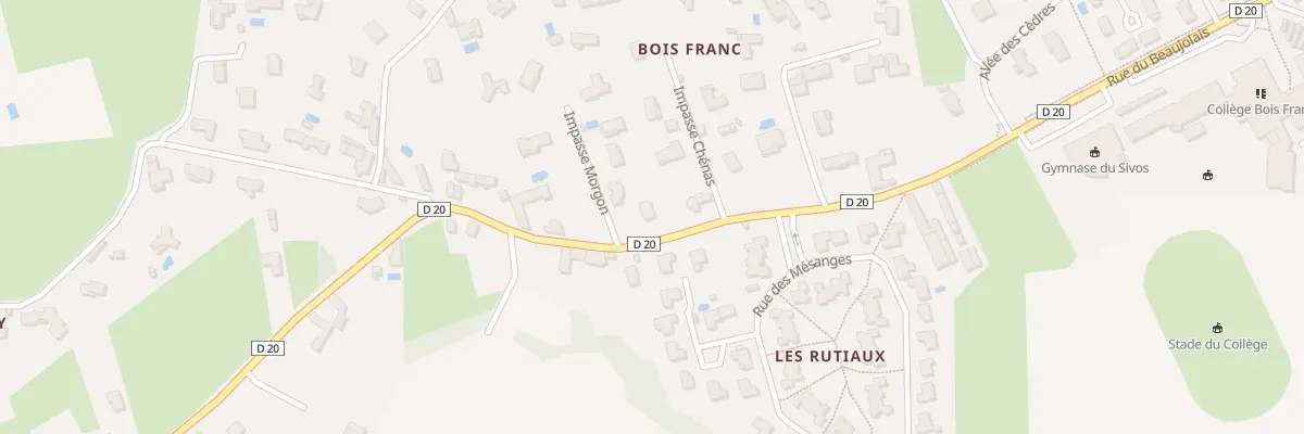 Plan du 1064C Rue du Beaujolais à Saint-Georges-de-Reneins