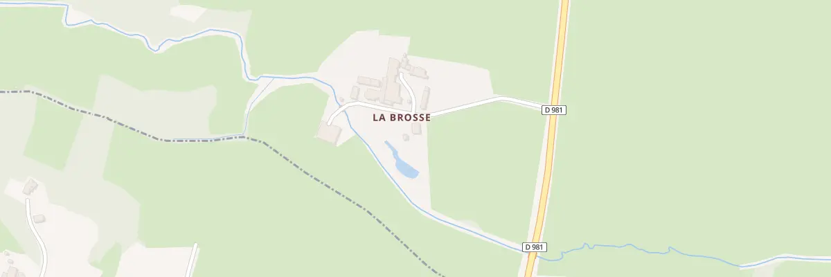 Plan du 5 Ham de la Brosse à Bissey-sous-Cruchaud