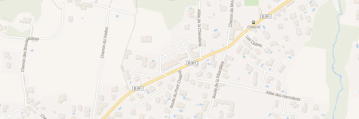 Plan du 41B Rte du Pont Chabrol à Brindas