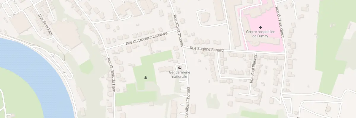 Plan du 9009 Rue Albert Thomas à Fumay