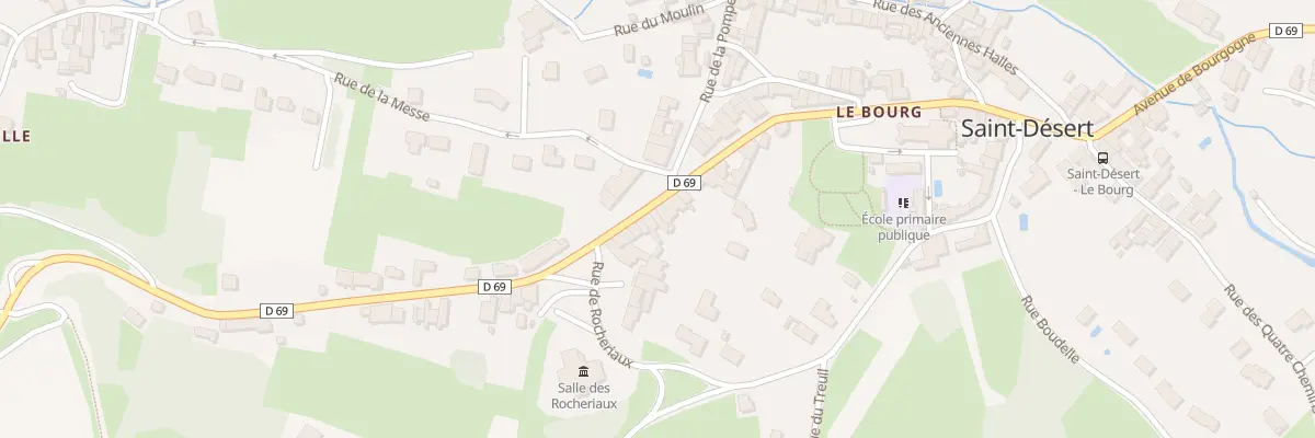 Plan du 51 Av de Bourgogne à Saint-Désert